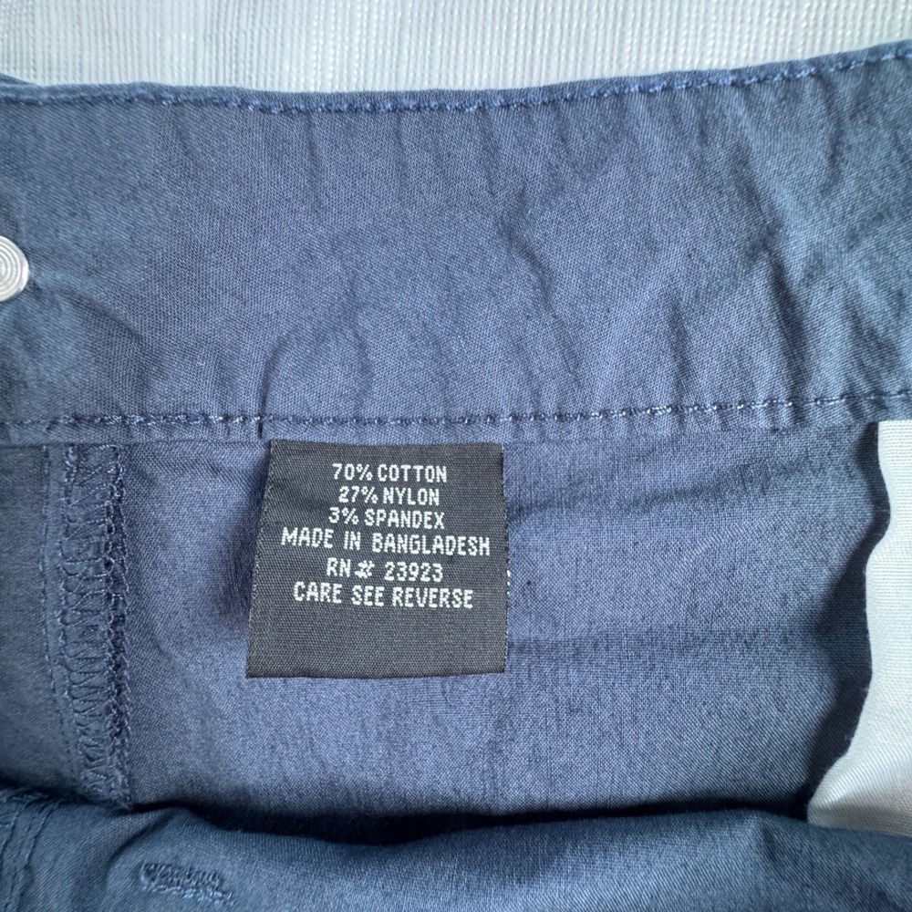 Canyon Guide Outfitters Mens Size 40 Blue Cotton Blend Shorts - Picture 4 of 5
